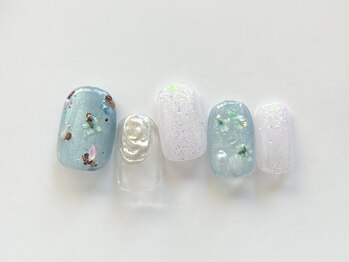 ユノ フィオーレ(Juno fiore)/マグネット×押し花