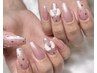 【 シンプルデザイン 】相談して理想を実現!オフィスネイルも♪アート代別途