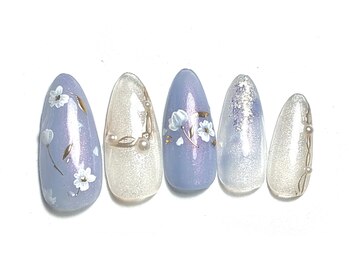 アールケーネイル 中野坂上(RK nail)/定額デザイン3新規¥7,800