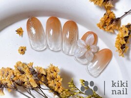 9.10月定額A/花ネイル