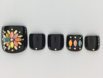 ネイルサロン フラール(Fullard)/286　フット　￥9158