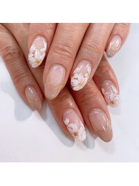 シンプルジェルネイル&本格ケア