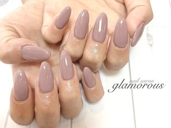 ネイルグラマラス 西新井店/《パラジェル》くすみピンク