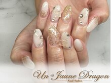 アン ジョーヌドラゴ/【自爪ネイル】ホワイトネイル