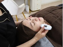 ビューティサロン アール(R)/肌の水分量も測定♪