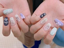 バーロ ビューティールーム(Balo Beauty Room)/リボンネイル　三軒茶屋