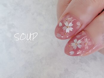 スープ(SOUP)/桜 cherryblossom ホログラム