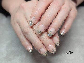 リカルメナートゥ 薬院(re:calmer na/to)/キラキラネイル