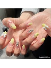 キュアバイアニーアンドジーノ(Qa by Annie&Gino)/イエローグラデーション