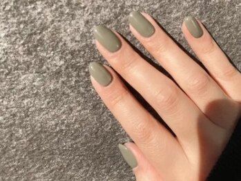ペアネイル(pearnail)の写真/主婦の方/働く大人女性に◎シンプル・ワンカラーが映える美フォルムで上品さが際立つ洗練された仕上がりに!