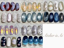 アトリエ イサイ(Atelier isAi)の雰囲気（冬ネイル/フレンチ/定額ネイル/持ち込み/パラジェル）