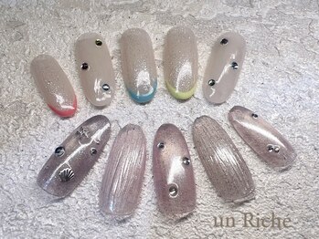 アンリッシュ 新宿東口店(un Riche)の写真/駅近!【平日9:00～21:00営業】通いやすさ◎定番から季節ものまで幅広いテイストのデザインをご用意☆[新宿]