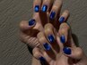 流行りのマグネットも【メンズネイルワンカラー】※甘皮前処理付き