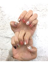 プライズアイリス アイラッシュ 池袋東口店(prize Iris eyelash)/お客様持ち込みネイル☆