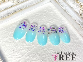 ネイルサロン トゥリー(TREE)/オーロラキラッネイル!