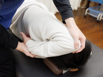 大砂土治療院/肩のストレッチ