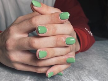 オムネイル 渋谷(HOMME NAIL)/ワンカラー【メンズネイル】