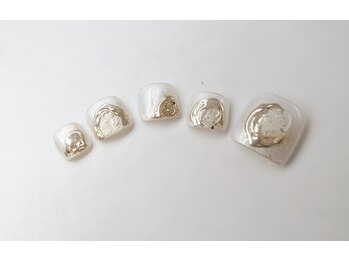 サカスネイル(sacasu.nail)/フットアートコース/ミラー