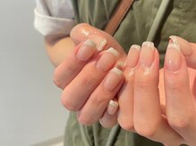 ネイリュー 福富店(naiLiu)/アイボリーフレンチ