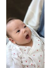 倉敷のやさしい整体リキュア/見守りサービス利用中の赤ちゃん