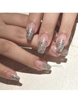 ラメグラデーション