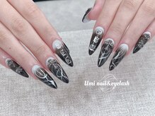 ユミ 池袋(Umi)/クロムグラデーションネイル