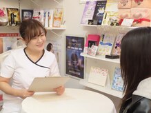 ご希望等お聞きしてお客様にあったメニューのご提案を致します。