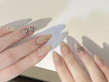 ファンシー 新宿店(Fancy)/冬ネイル/ツイード/ワンホン