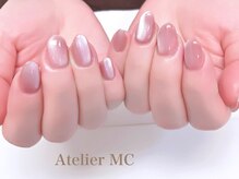 春色マグネットネイル