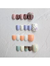 アンクローチェ(Ann Cloche)/今月アート（フット）￥8800