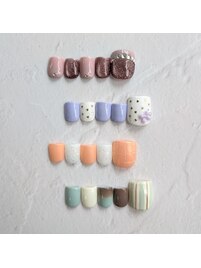 今月アート（フット）￥8800