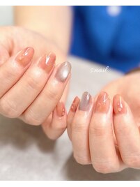 大人上品◇うるツヤ水滴ネイル