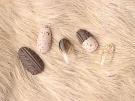 ブラウンニットnail