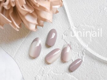 ユニネイル(uninail)/オンブレフレンチ