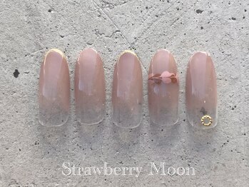 サロンストロベリームーン(Salon Strawberry Moon)/バレンタインネイル ¥6980