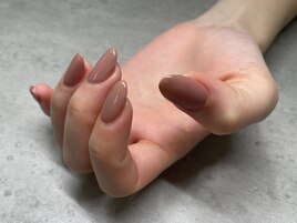 ワンカラーネイル(スキンカラー)
