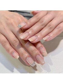 ネオリーブシェリエ 浅草店(Neolive cherie)/シンプル韓国ネイル