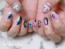 ネイル ファンシーファング(nail_fancy_fang)/3d推しモチーフネイル