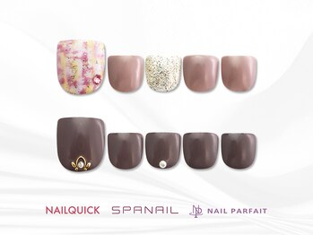 ネイルクイック ララガーデン春日部店/フットポリッシュジェルアート