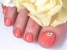 フット★夏のオシャレも足元から★【シンプルワンカラーｏｒラメグラ】￥5300