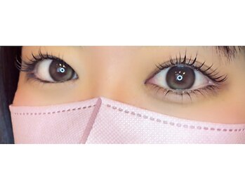 アイラッシュココア TJ天気予報(eyelash cocoa)の写真/自然なボリューム感で目力UP♪自まつ毛が少ない方にもお勧め◎一本一本丁寧に装着していきます★