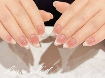 センスネイル(Sense Nail)の写真/SNSで大人気ワンホンネイル・韓国パーツが1500種類以上！【持ち込みデザインやり放題6980円~/定額5500円~】