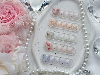 エンジェルガーデン 青山店(Angelgarden)の写真/フットネイルで指先までキラキラ☆トレンドのマグネット/フラッシュ！角質ケアも◎【定額/持ち込みOK】