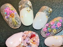 シフォンフラワー　ニュアンス