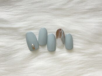 モンスリールネイル(Mon sourire nail)/【ハンド】定額アート6980円