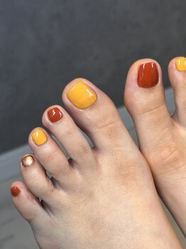 ネイルサロン ミル(Mille)/mustard&terracotta