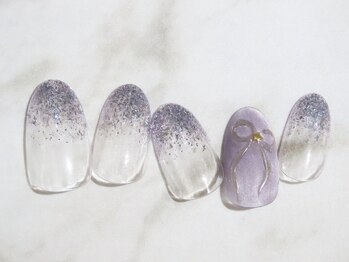 カレネイル(kale nail)/8月限定シンプルARTコース