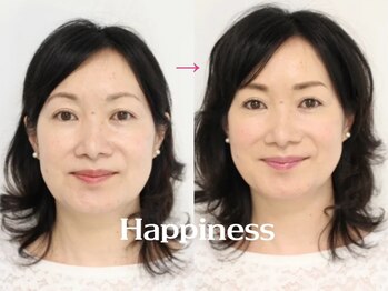 ハピネス(Happiness)の写真/メイクのコメンテーターとしてラジオ番組出演!メイク教室を開催している講師がまゆ毛の悩みを改善☆