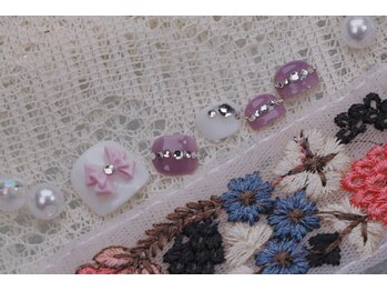 ミスシュガーネイル(MS Sugar Nail)/【定額フット】アート定額¥7500