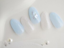 夏ネイル/上品ネイル